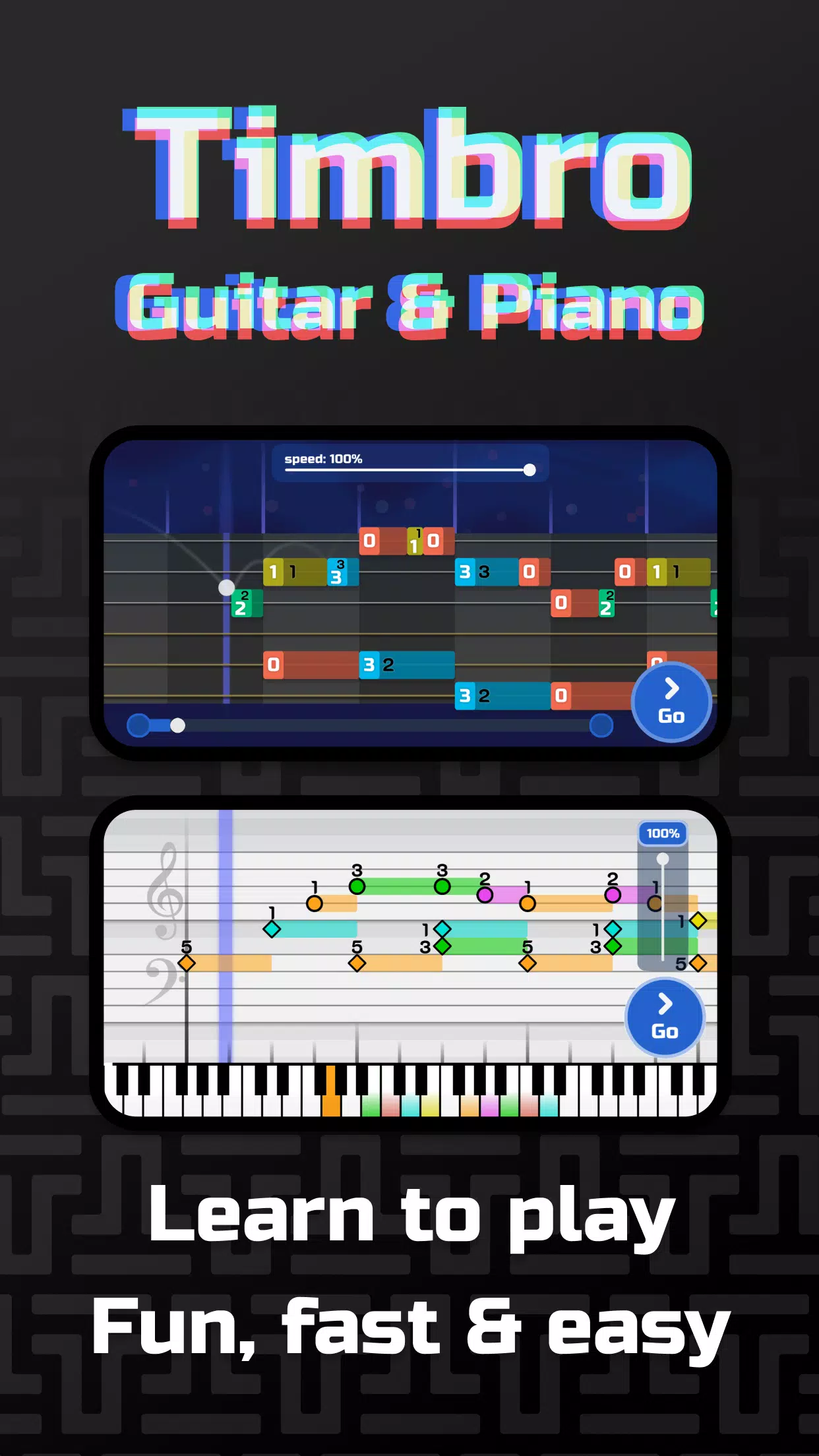 Timbro - Guitarra y Piano Captura de pantalla 0