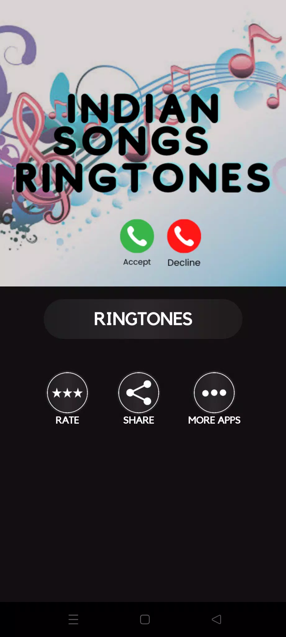 Indian Song Ringtone 2022 螢幕截圖 1