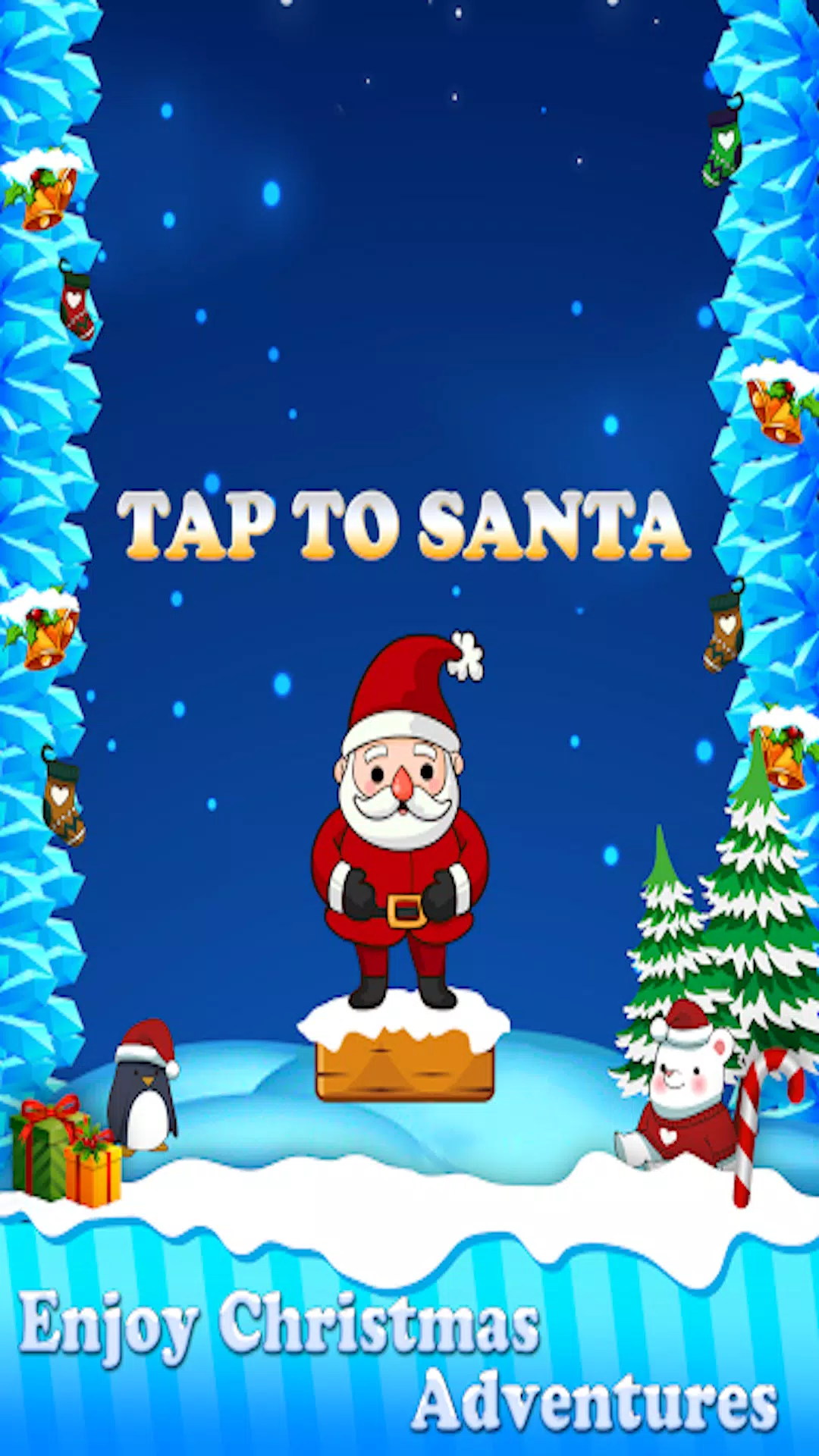 Christmas Game Santa Jump 2024 ဖန်သားပြင်ဓာတ်ပုံ 3