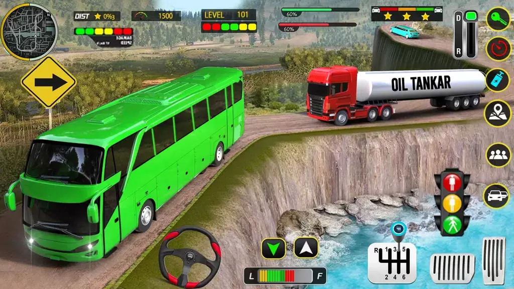 Coach Bus 3D Driving Games Ảnh chụp màn hình 3