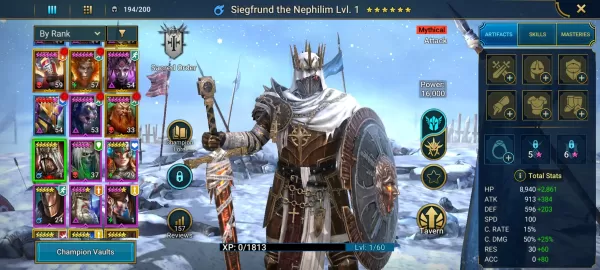 Mythical Champions Tier List - RAID Shadow Legends