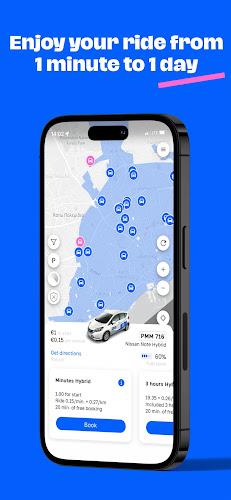 RideNow - carsharing Screenshot 0