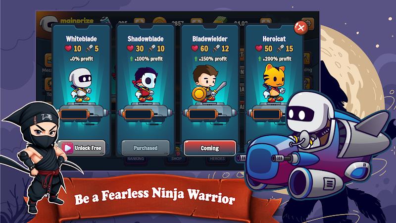 Ninja Boss Hunter - Earn Money ภาพหน้าจอ 0