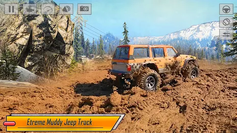 Offroad Driving Jeep Simulator Скриншот 0