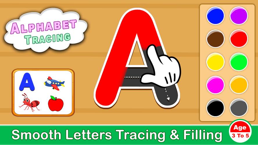 ABCD Kids - Tracing & Phonics スクリーンショット 0