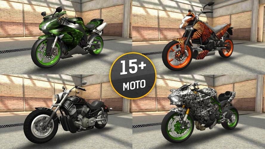 Moto Racing 3D 螢幕截圖 2