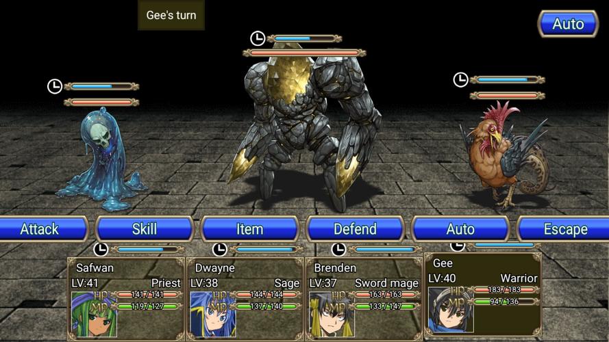 Dungeon RPG ဖန်သားပြင်ဓာတ်ပုံ 3