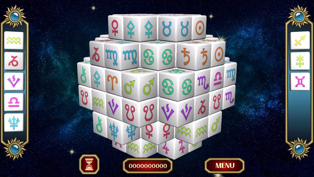 FAIRY MAHJONG Zodiac Horoscope Schermafbeelding 0