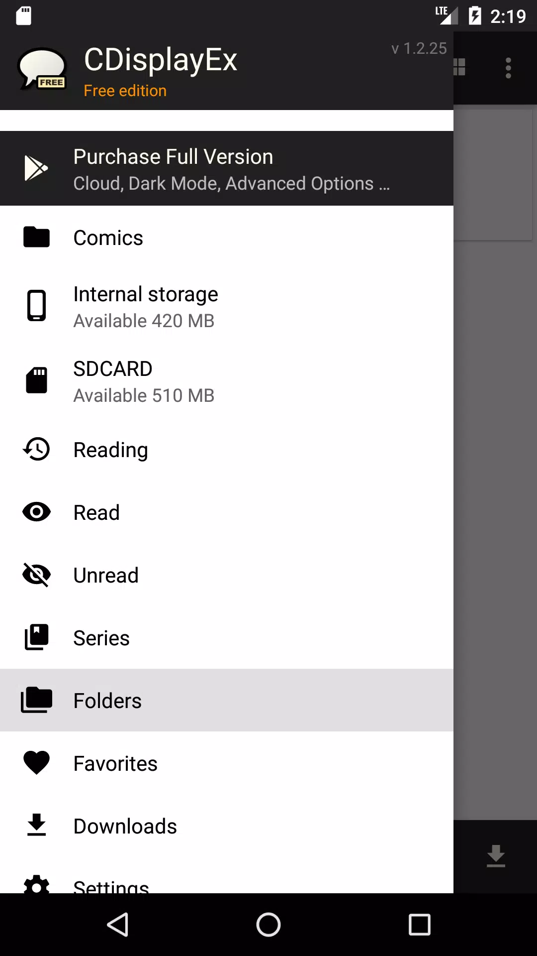 CDisplayEx Comic Reader Lite Screenshot 2