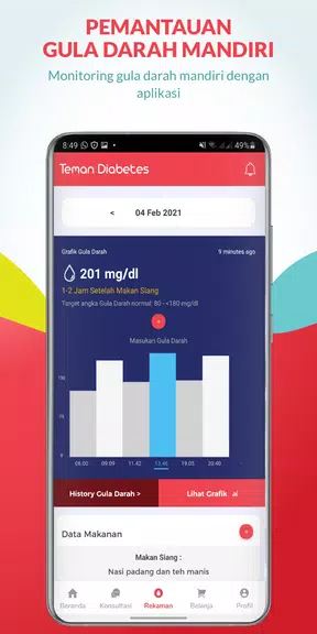 Teman Diabetes Captura de tela 3