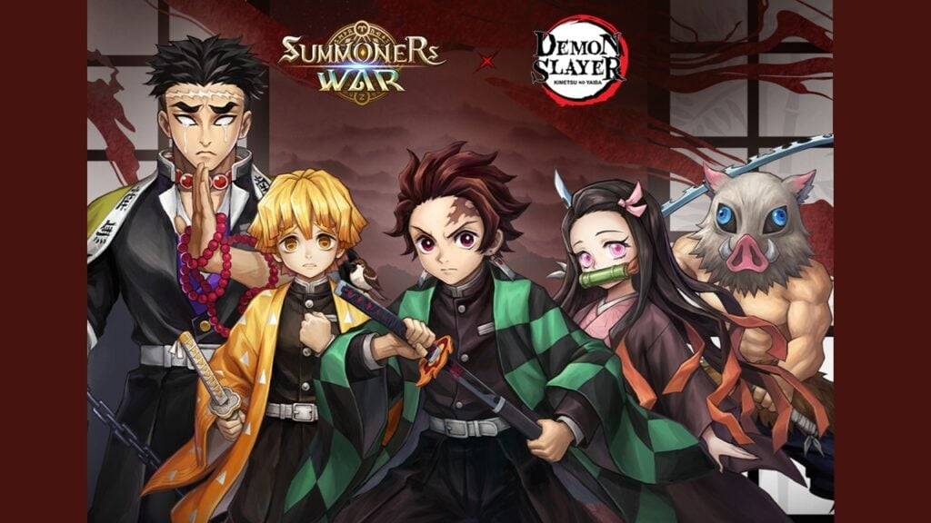 Demon Slayer bergabung dengan pasukan dengan Summoners War