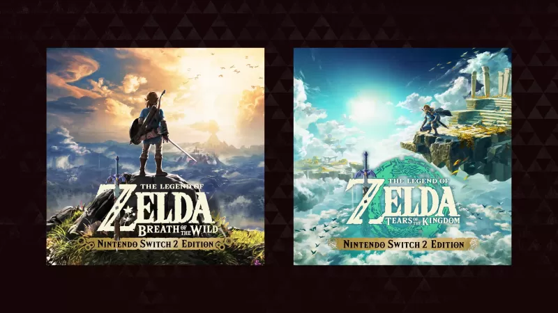 Nintendo Switch 2 actualizaciones para juegos como Breath of the Wild, Metroid Prime 4