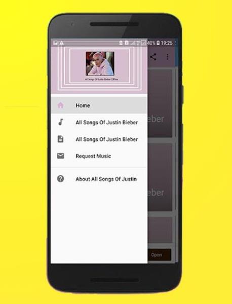 All Songs Of Justin Bieber Offline Schermafbeelding 3