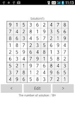 Sudoku Solver Multi Solutions Captura de pantalla 3