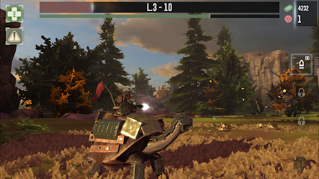 War Tortoise - Idle Shooter Capture d'écran 1