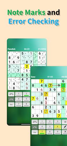 Sudoku offline Capture d'écran 3