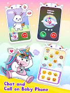 Baby Unicorn Phone For Kids Captura de pantalla 1