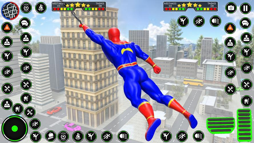 Spider Rope Hero 螢幕截圖 0