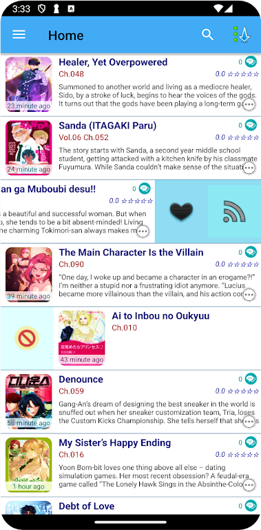 Manga World - Online Reader ภาพหน้าจอ 2