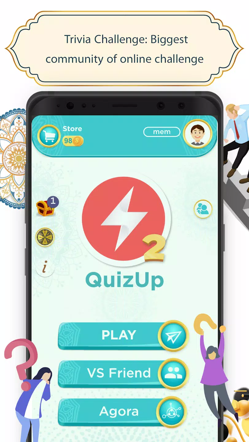 QuizUp 2 Captura de tela 0