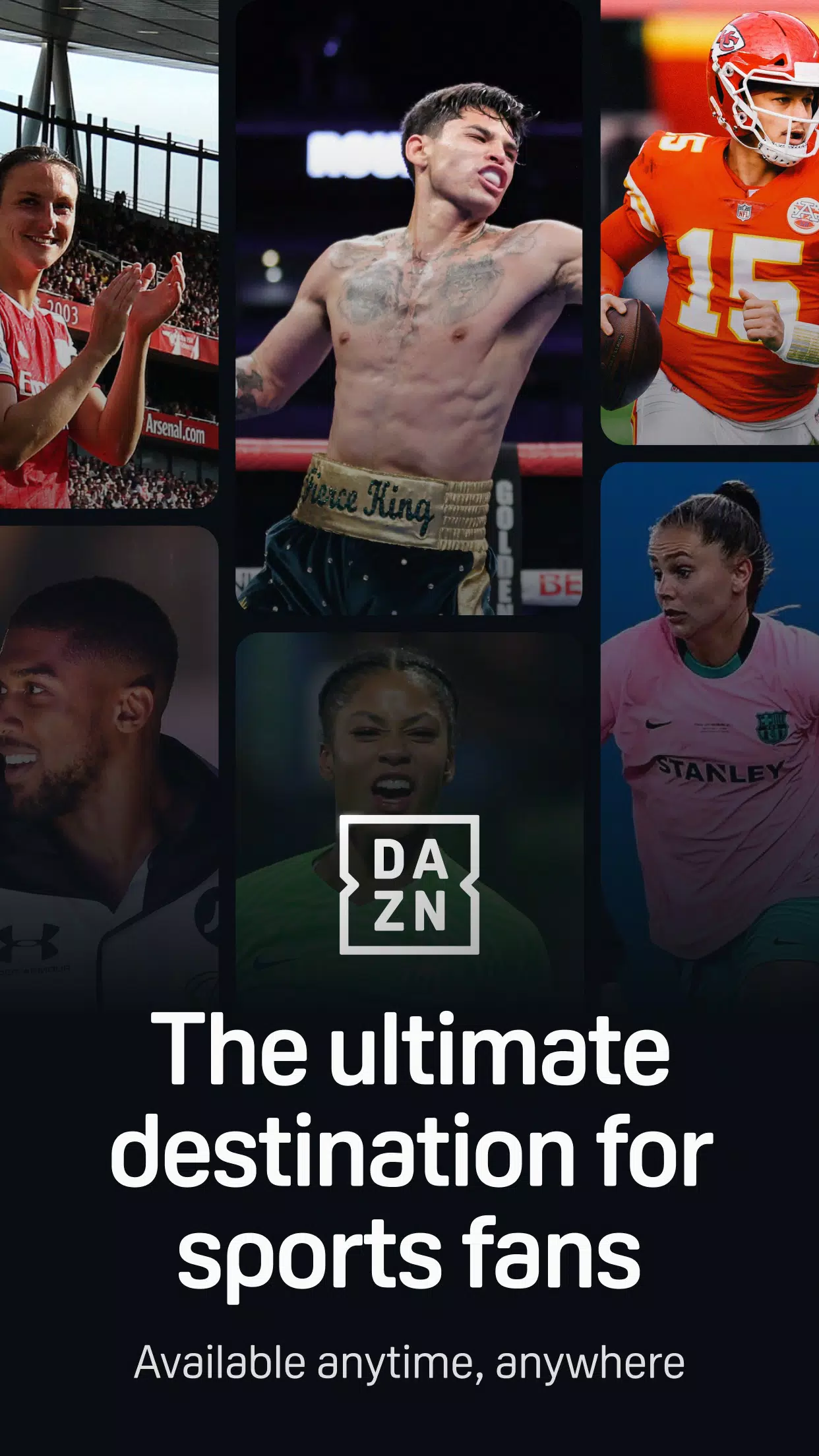 DAZN - Watch Live Sports Скриншот 0