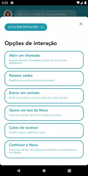 Vitória - Assistente Virtual N Zrzut ekranu 2