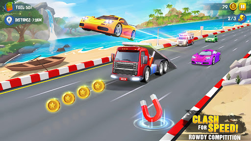 Mini Car Racing Game Offline 螢幕截圖 1