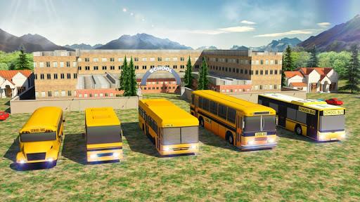 School Bus: Up Hill Driving Скриншот 1