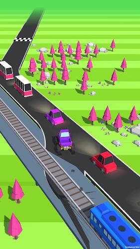 Traffic Run!: Driving Game Schermafbeelding 1