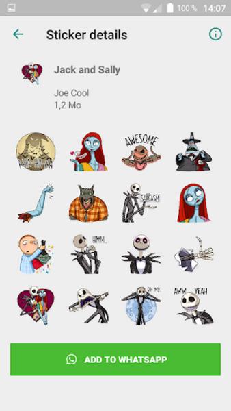 SpookyStickers Captura de tela 1