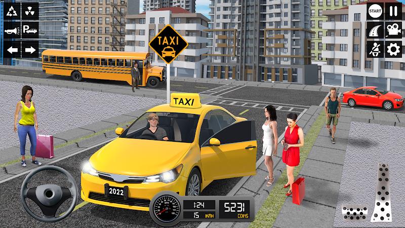 Taxi Simulator 3d Taxi Sim スクリーンショット 3