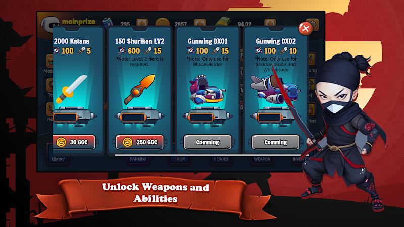 Ninja Boss Hunter - Earn Money ဖန်သားပြင်ဓာတ်ပုံ 1