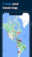 Pin Traveler: Trip, Travel Map Tangkapan skrin 0