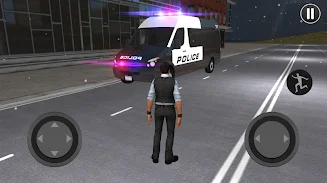 American Police Van Driving 螢幕截圖 1