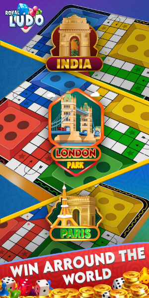 Royal Ludo・King Of Dice Game Скриншот 1