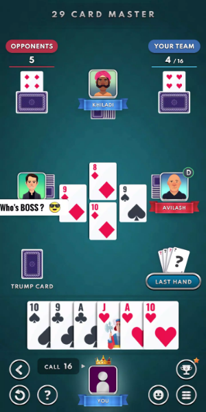 29 Card Master : Offline Game Screenshot 1