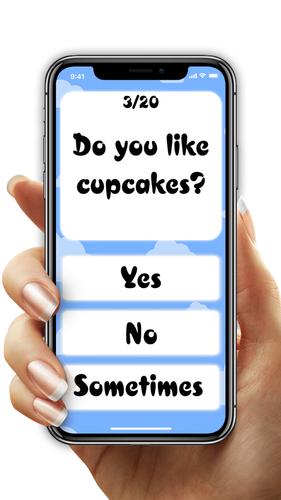 Quiz: What cupcake are you? Captura de pantalla 1