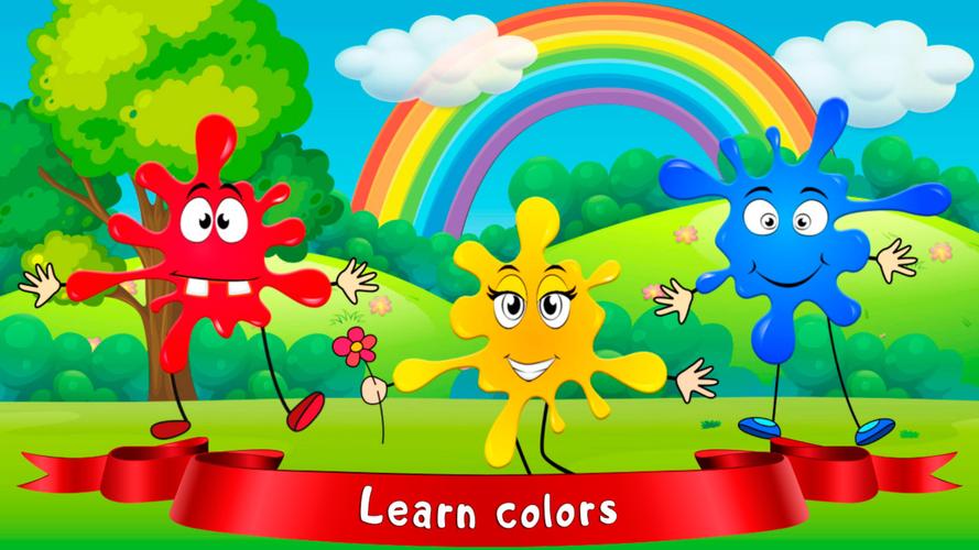 Learn Colors — Games for Kids Zrzut ekranu 0