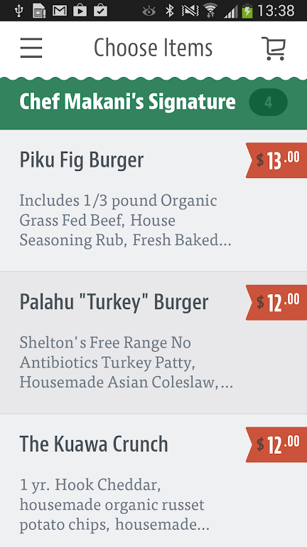 Pono Burger Schermafbeelding 2