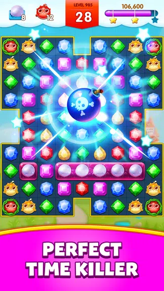 Jewels Legend - Match 3 Puzzle Schermafbeelding 2