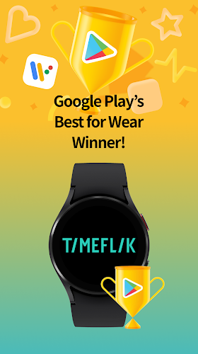 TIMEFLIK Watch Face Скриншот 2