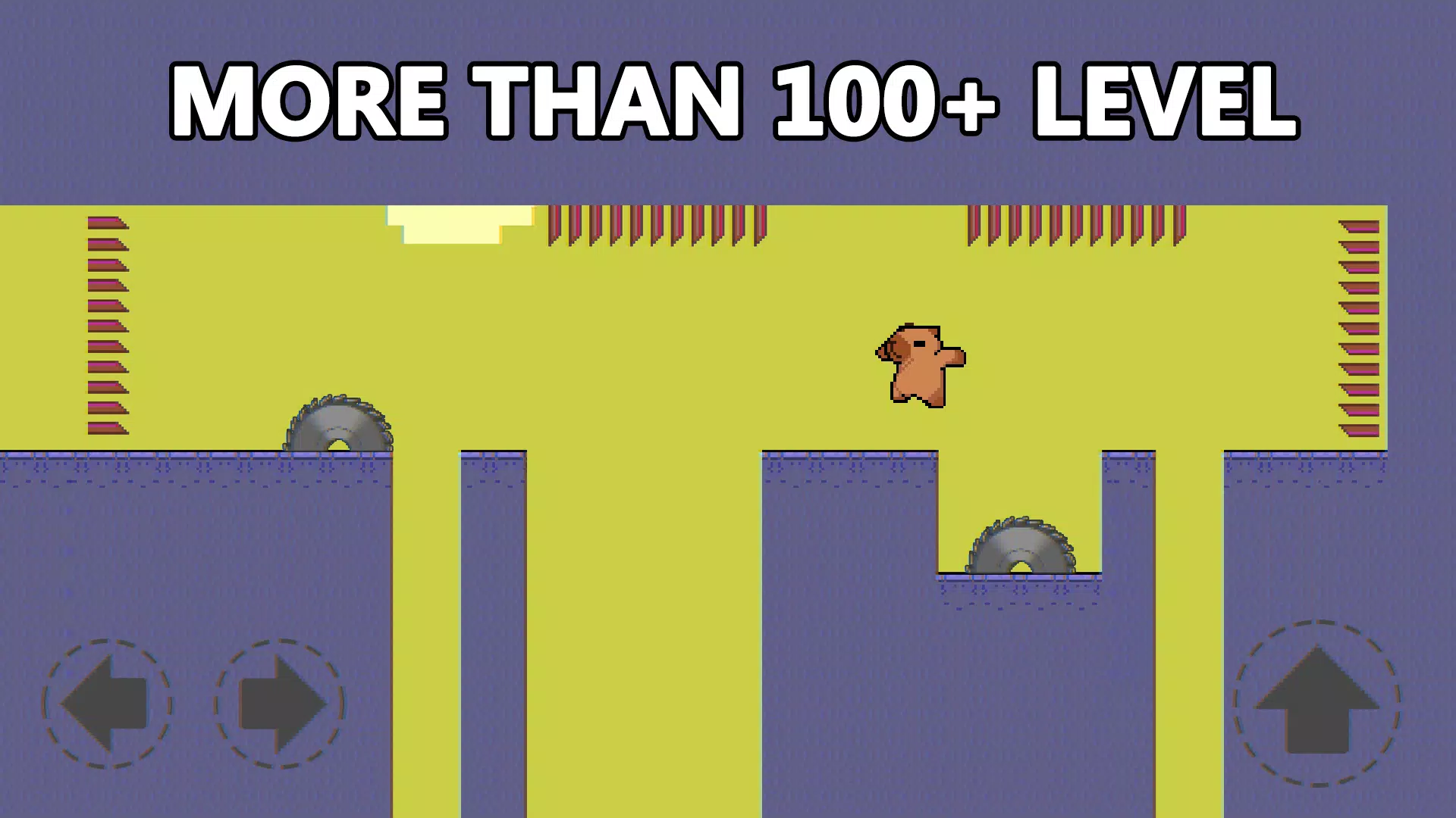 Capy to the Moon: Troll Level Capture d'écran 1