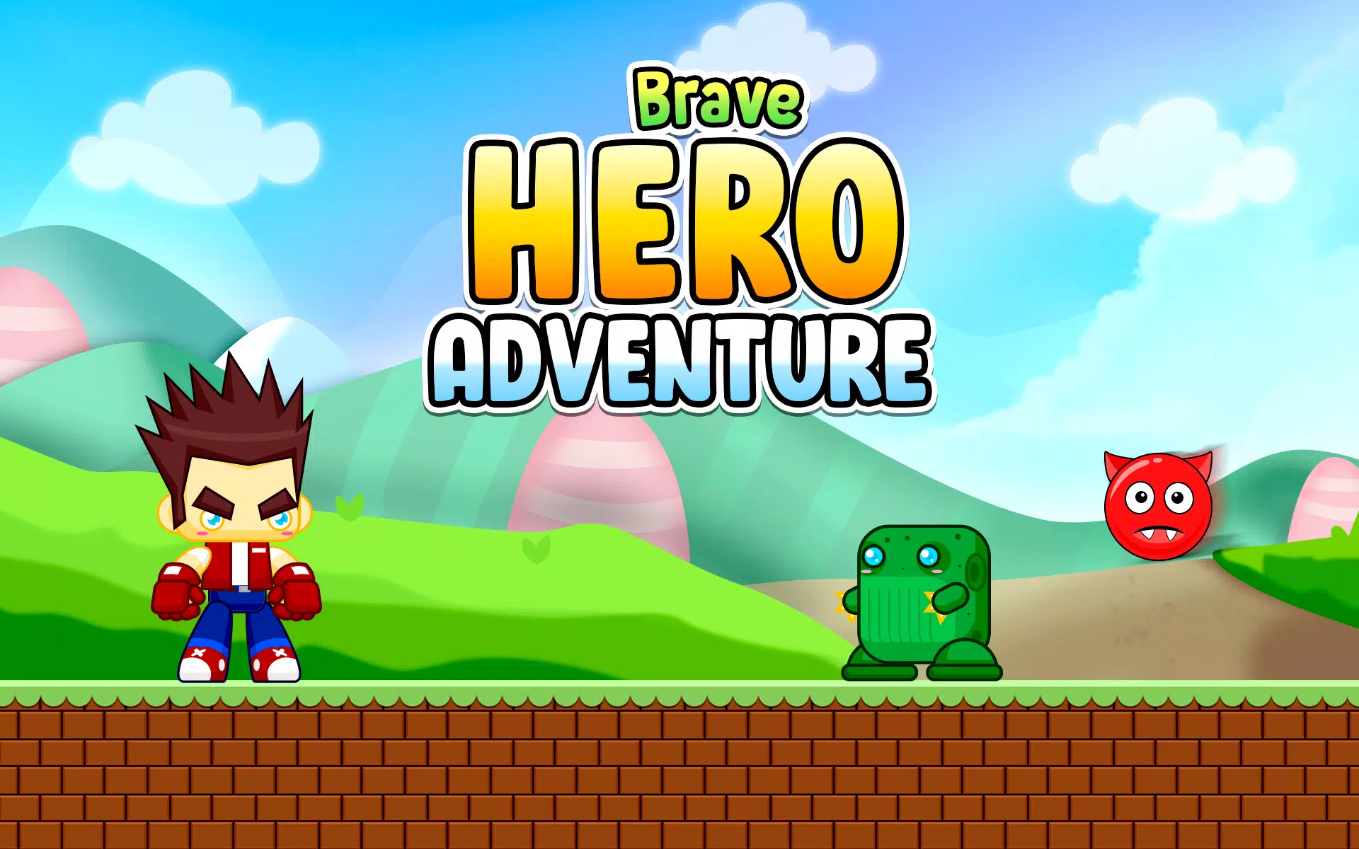 Brave Hero Adventures Game Zrzut ekranu 0