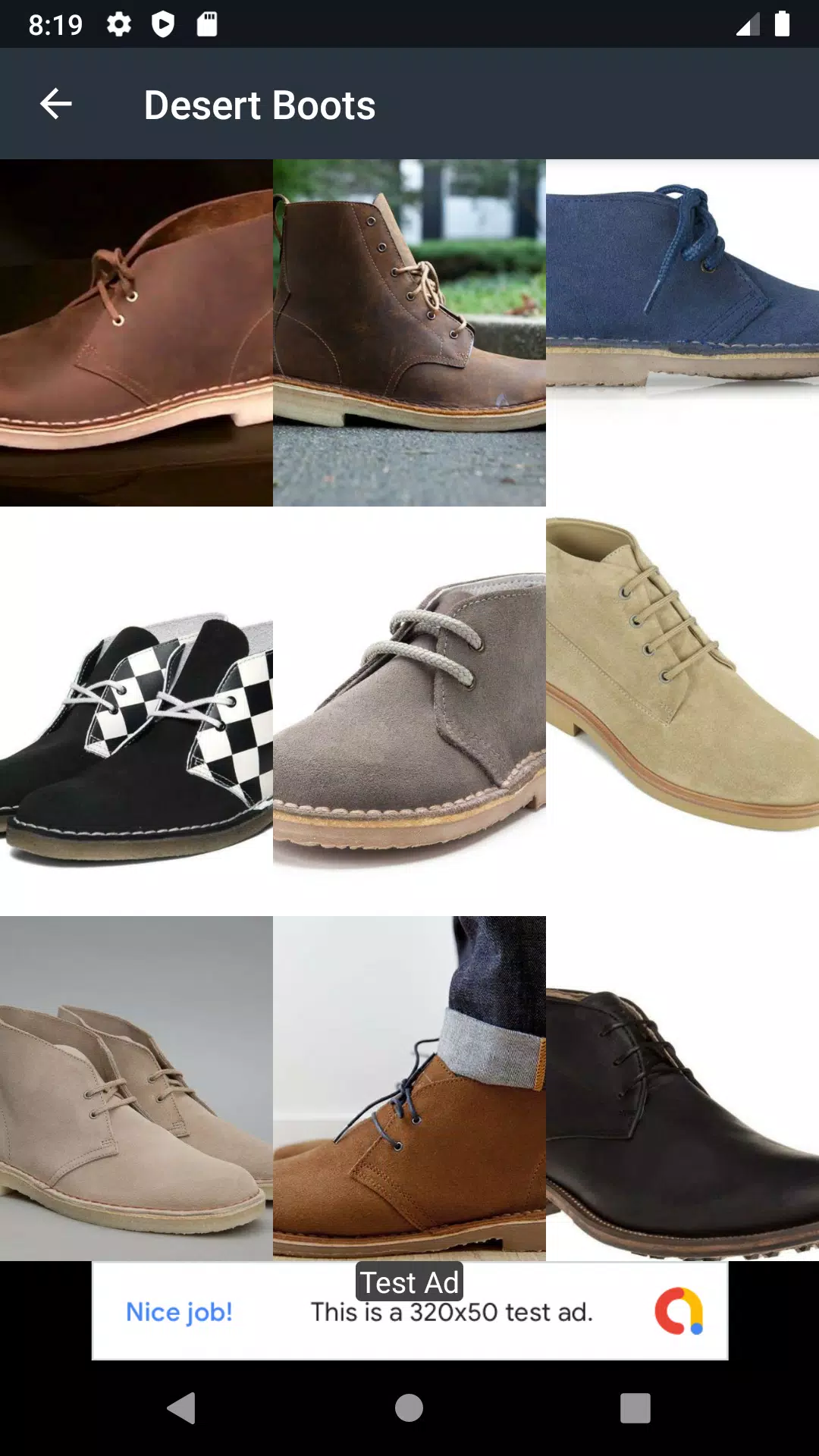 Desert Boots Ideas Captura de tela 1