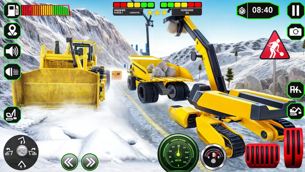 Real Heavy Snow Plow Truck Zrzut ekranu 3