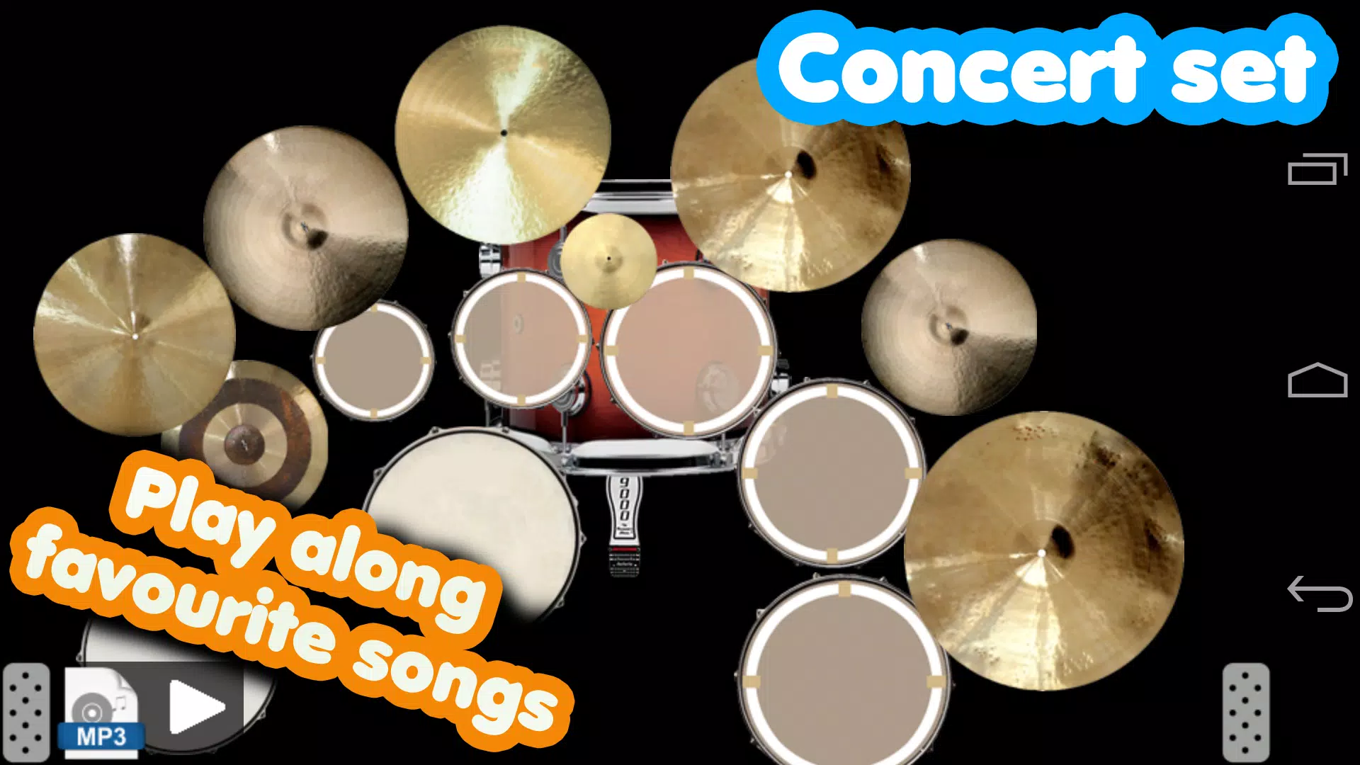 Drum Set - Drumming App স্ক্রিনশট 1