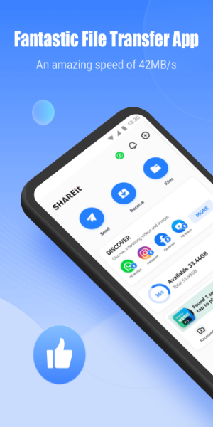 SHAREit: Transfer, Share Files Mod Ekran Görüntüsü 0