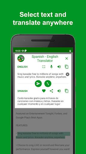 Spanish - English Translator Tangkapan skrin 0