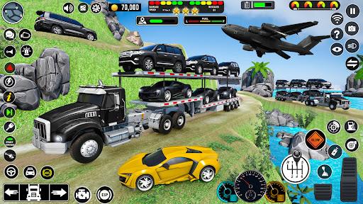 Crazy Truck Transport Car Game Captura de pantalla 2