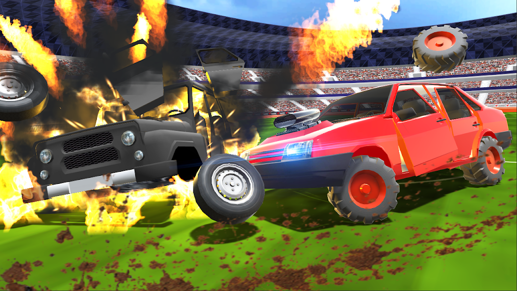 Russian Cars: Crash Simulator 스크린샷 0